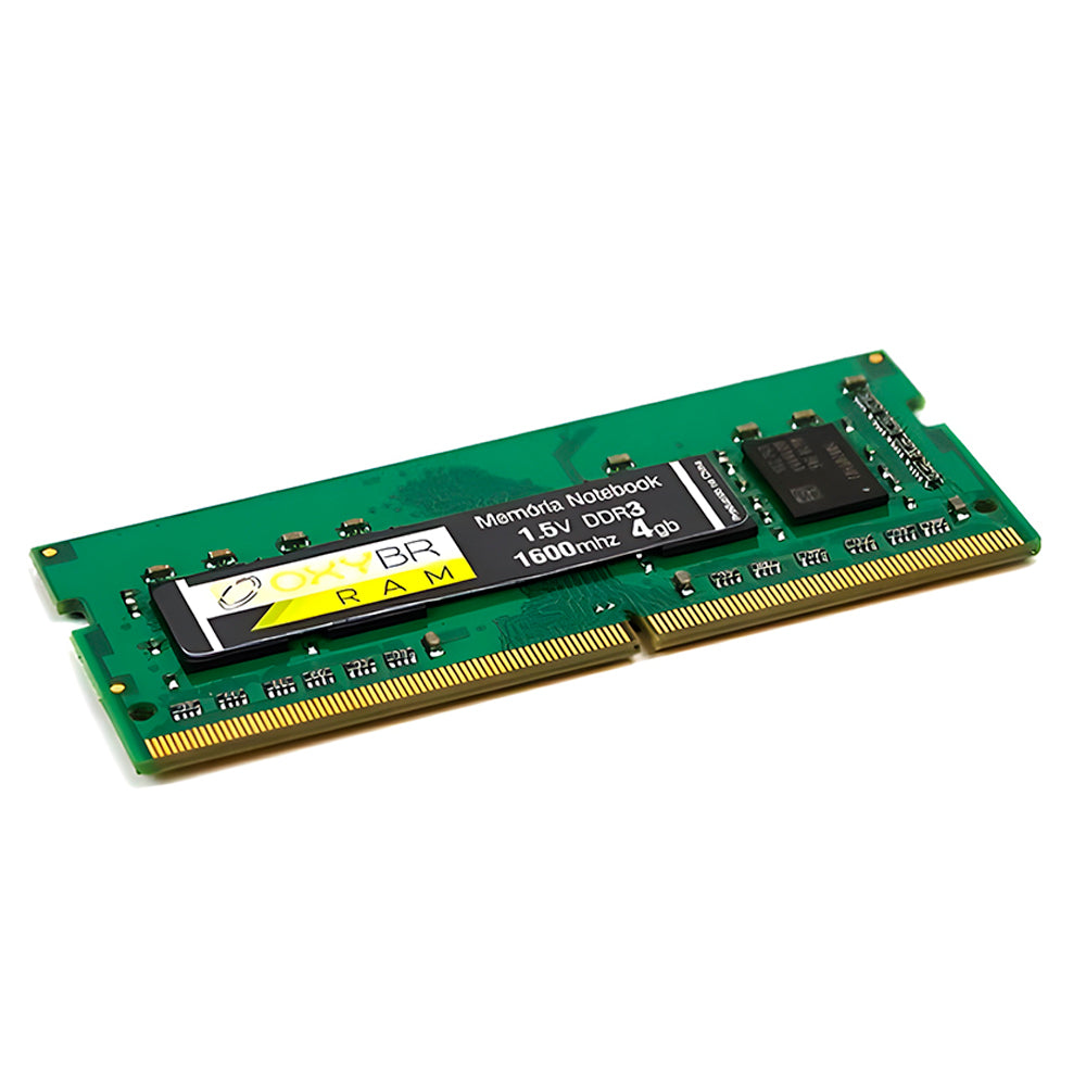 Memória Ram Notebook OxyBR DDR3 4GB 1600MHz